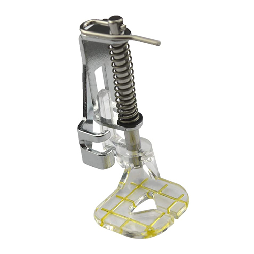 QUILTING YELLOW LINE FREE MOTION FOOT (SPRING LOADED)