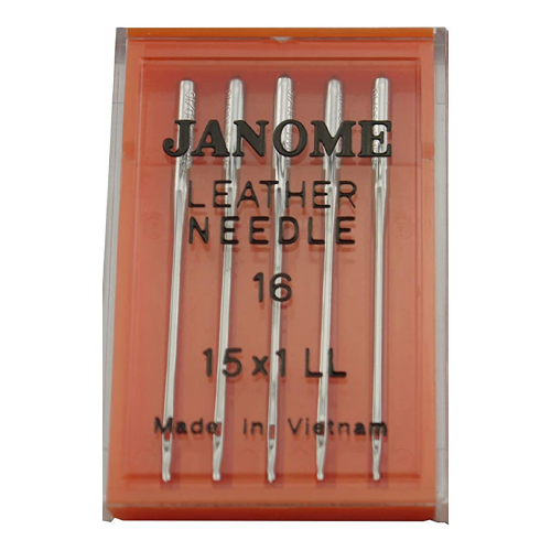 Leather Needle No.16 15 x 1 LL for Janome Brand 990616000A